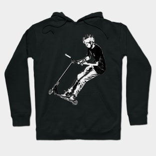 Getting Air - Scooter Boy Hoodie